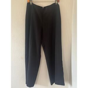 NWT New York & Company Black Wide Leg Pants‎ Trousers Slacks Size 12P